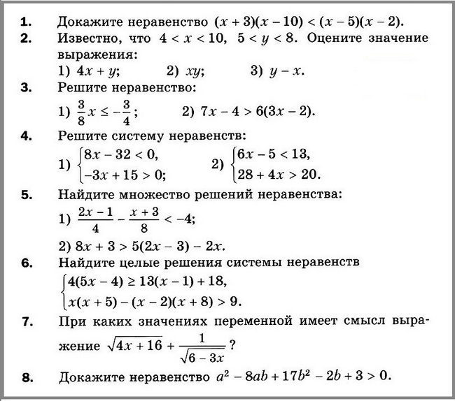 Алгебра 9 Мерзляк К-1 В-2